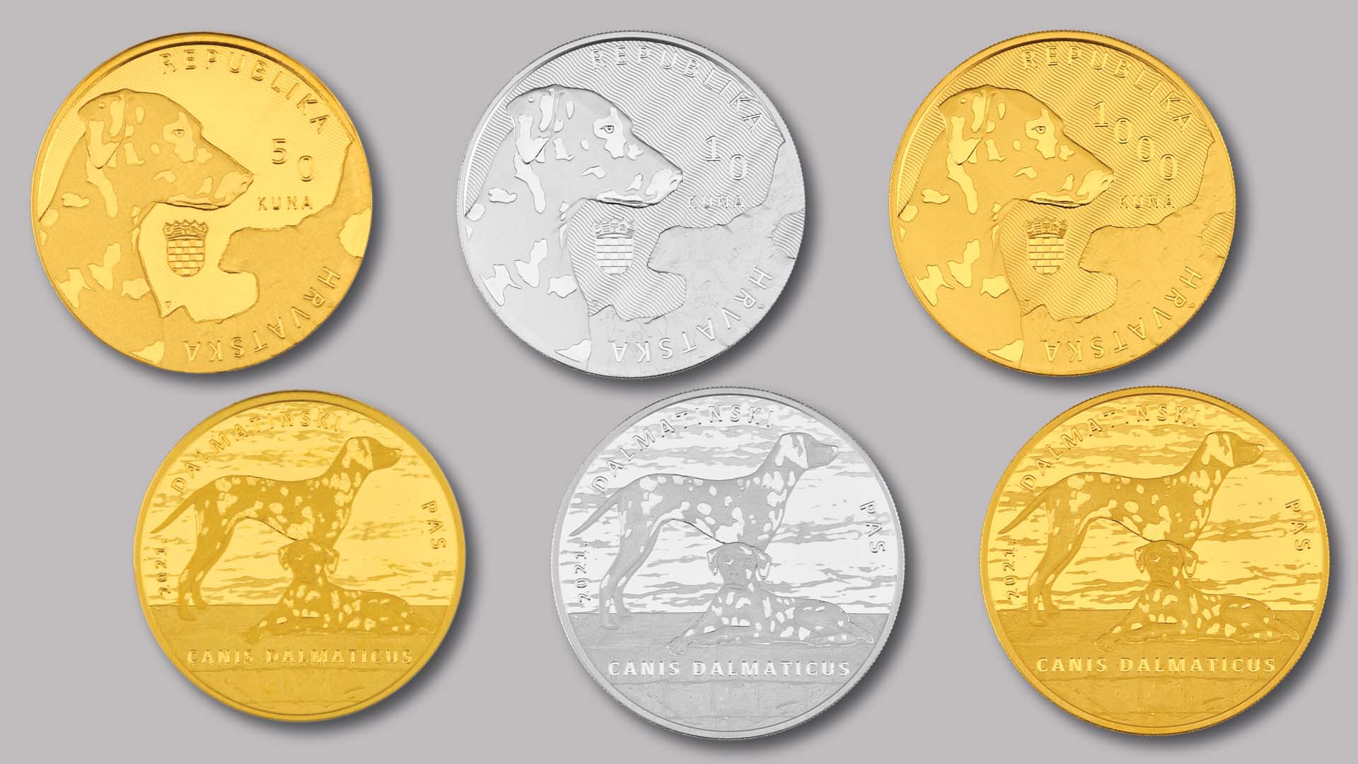 “Dalmatian Dog” – CNB’s new silver and gold coins “Dalmatian Dog” – CNB’s new silver and gold coins
