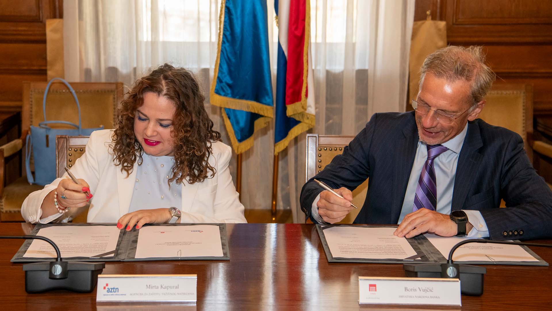 Sporazum o suradnji Hrvatske narodne banke i Agencije za zaštitu tržišnog natjecanja