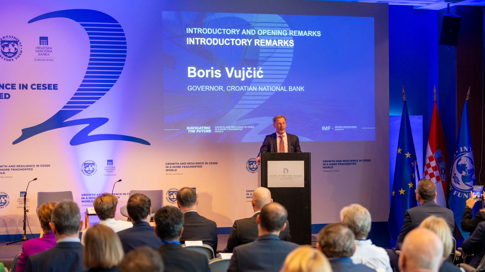 Introductory remarks by Governor Vujčić at the HNB-IMF international conference Introductory remarks by Governor Vujčić at the HNB-IMF international conference