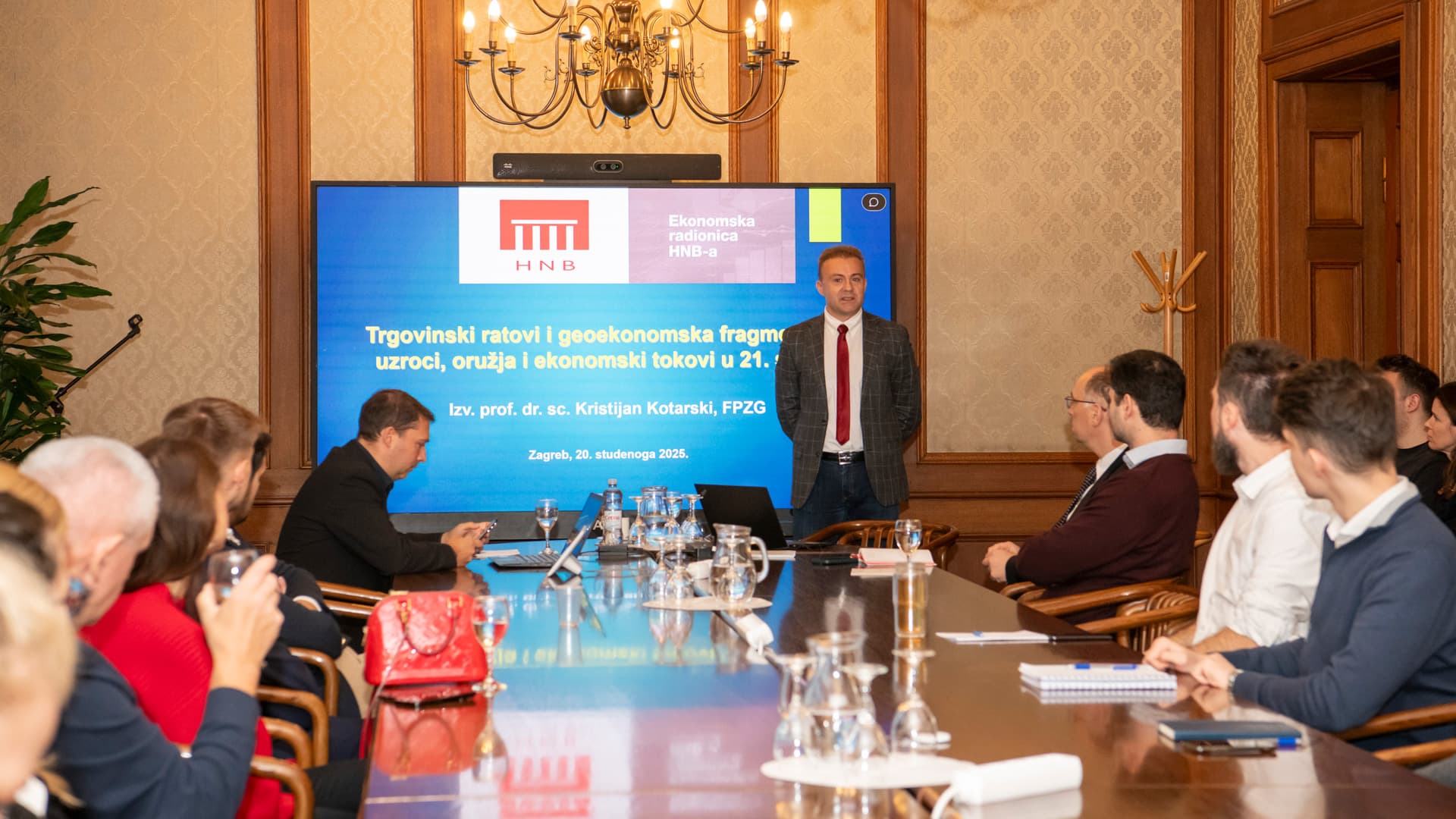 74. Ekonomska radionica HNB-a: Trgovinski ratovi i geoekonomska fragmentacija - uzroci, oružja i posljedice