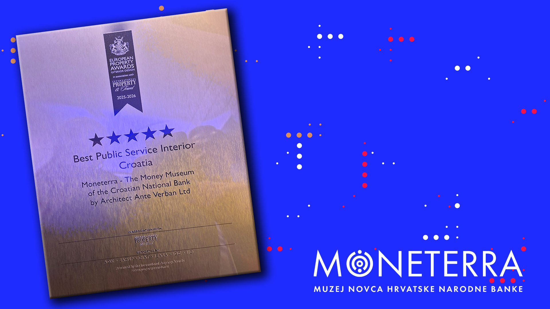 International Property Award za dizajn interijera Moneterre International Property Award za dizajn interijera Moneterre